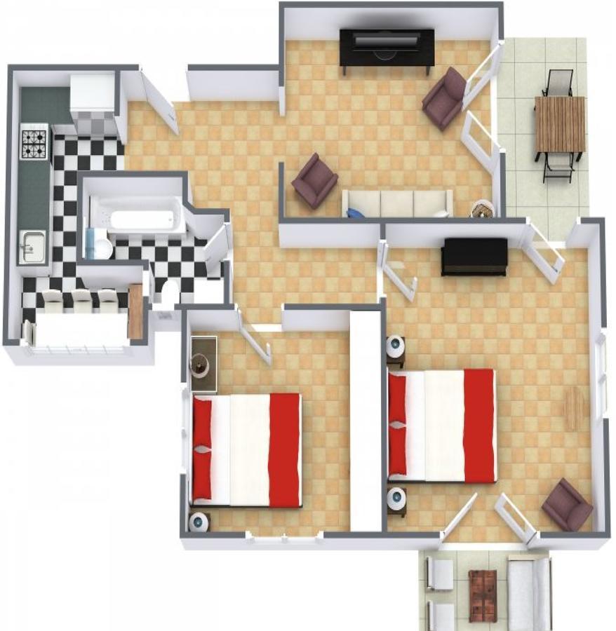 Charming 2Bd Apt W/ Balcony By Sea N' Rent Тель-Авив Экстерьер фото